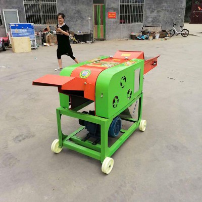 秸秆粉碎机 中型铡草揉丝机 3吨铡草揉丝一体机