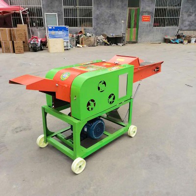 铡草粉碎机 牛羊铡草粉碎机 家用小型牛羊铡草机