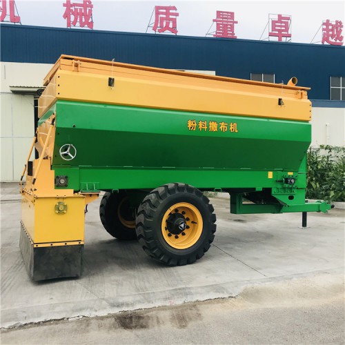 白灰粉料铺撒车