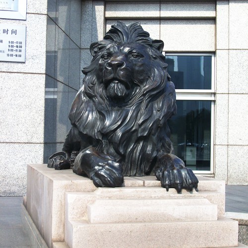 动物雕塑 汇丰狮雕塑 门狮雕塑