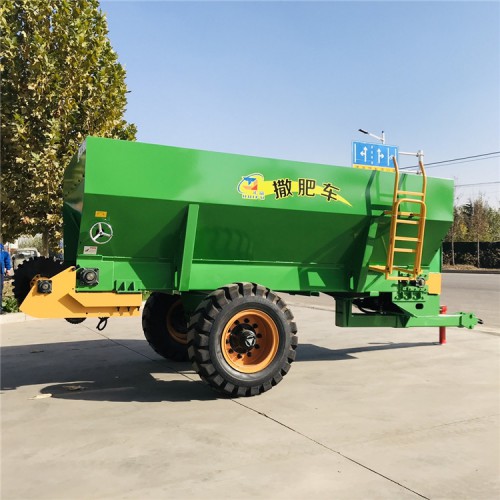 发酵猪粪抛洒车 农家肥扬粪机 大田撒粪车