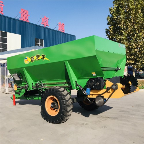 牛粪撒粪车 农家肥大田撒粪机
