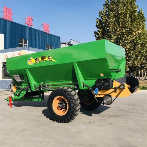 鲜鸡粪撒粪车 大田粪肥抛粪车