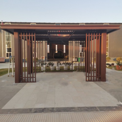 小区新中式凉亭 园林景观凉亭 现代简约凉亭