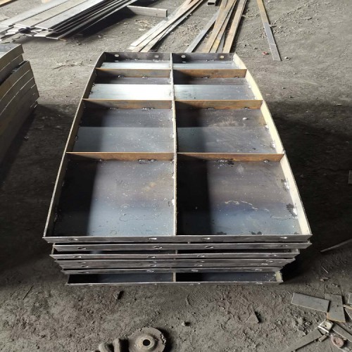 加工风力发电圆形基础定型模板 箱变基础模板 风电基础模具