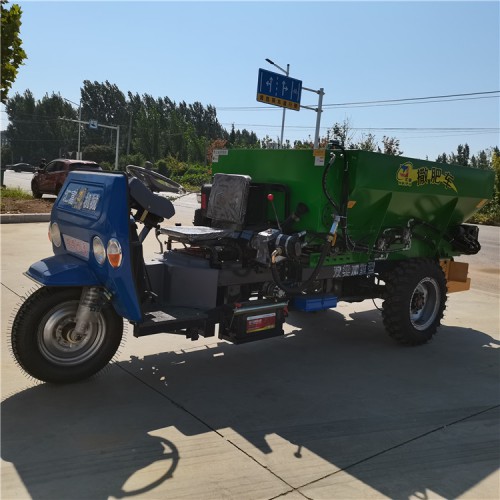 粪肥扬肥车 三轮车撒粪机