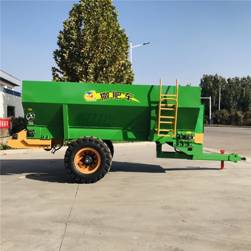 全液压大型撒肥车 有机肥抛洒机