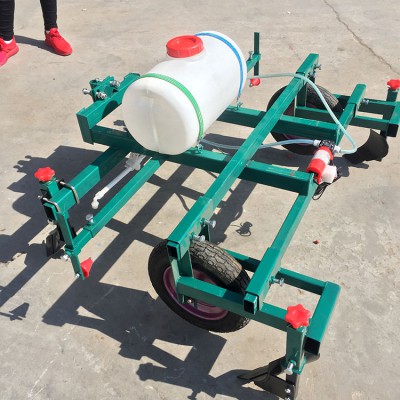 乐民牌高垄扣膜机 宽度可调扣膜机 手扶拖拉机带的覆膜机