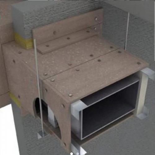 盛世龙祥通风风管包裹防火板