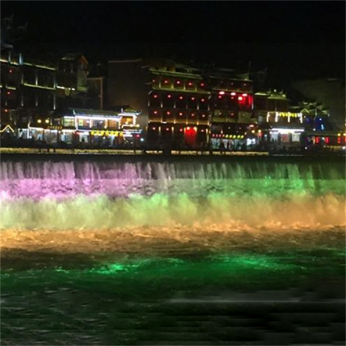 海鹰景观钢坝闸门 定制 河道音乐喷泉坝 自动生态水景坝