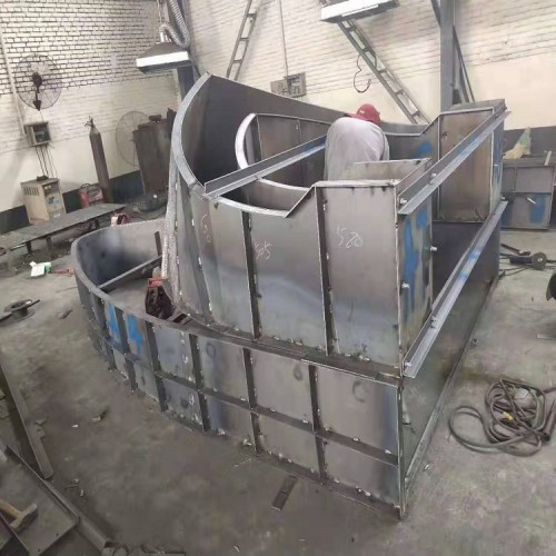 繁盛定制混凝土收费岛钢模具  现浇式高速收费岛钢模板加工