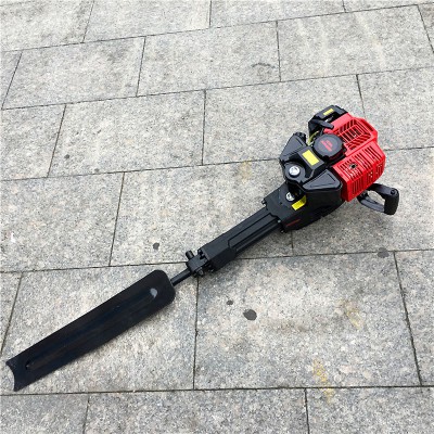 乐民牌手提式挖树机 苗圃移苗机 汽油镐断根铲挖树机