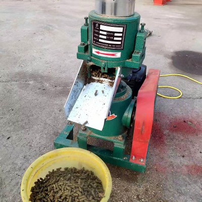 乐民牌草粉饲料机 160牛羊饲料颗粒机 家用颗粒饲料机