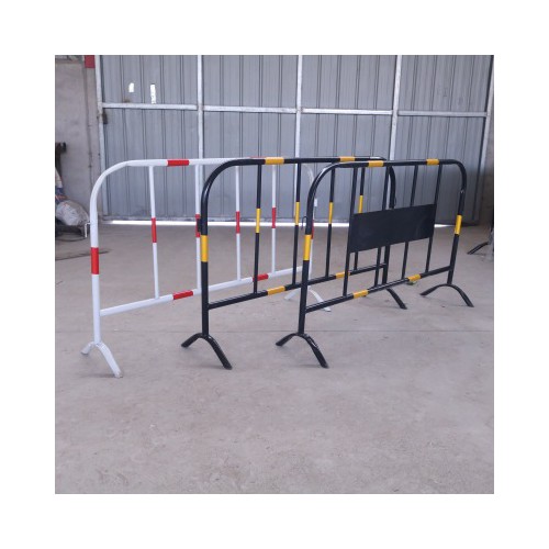 铁马护栏 黄黑色移动围栏 临时施工围挡