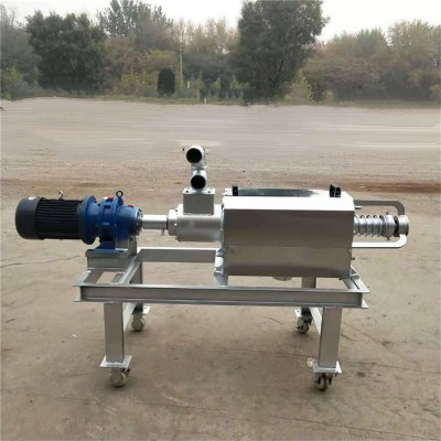 不锈钢固液分离机  水泡粪干湿脱水分离机厂家