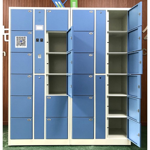 深圳厂家直销游乐场指纹存包柜支持定做