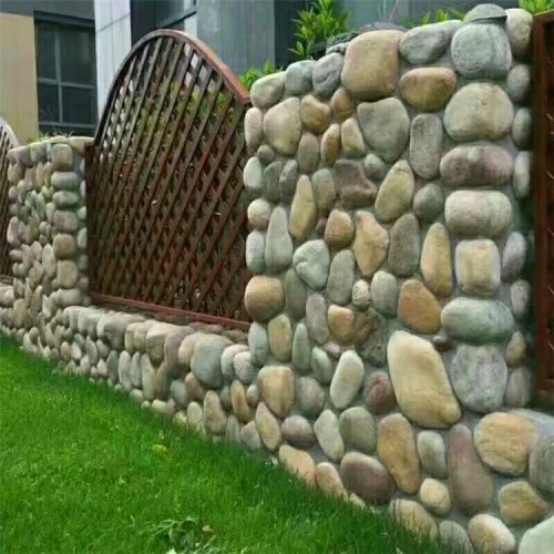 河卵石铺地 河卵石切片 外墙面包石 支持定制