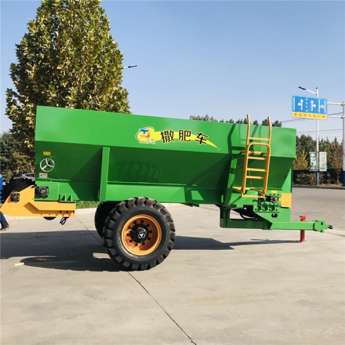 大型撒肥车 牛羊粪抛肥机 大田抛肥车