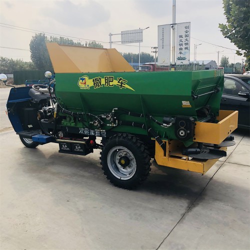 发酵粪肥撒肥机 三轮车撒肥机价格