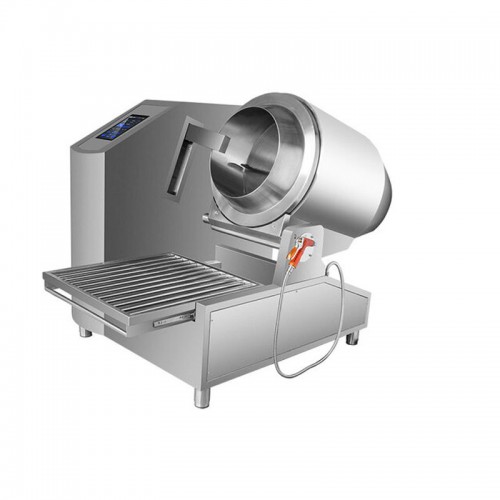 大型滚筒炒菜机 自动炒菜机厂家