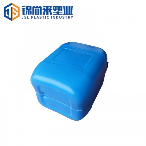 塑料桶 常州加厚有盖方形食品蓝色小口20L塑料桶厂家 现货