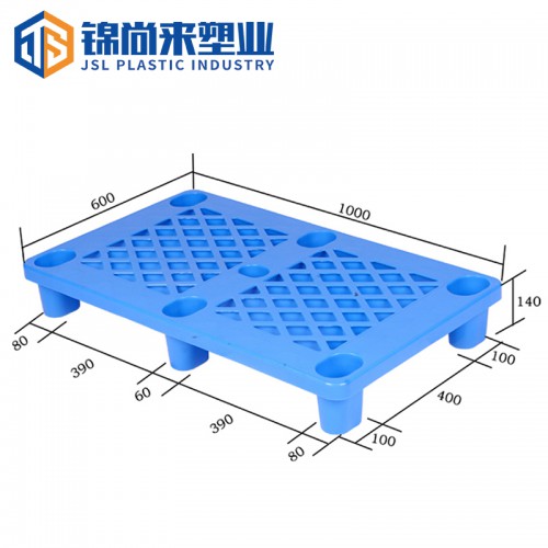 防潮板 锦尚来轻型长方形1006蓝色仓库防潮托盘 工厂特价