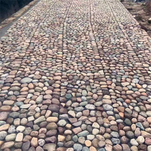 河卵石地铺 鹅卵石贴墙 园林河卵石3-5公分