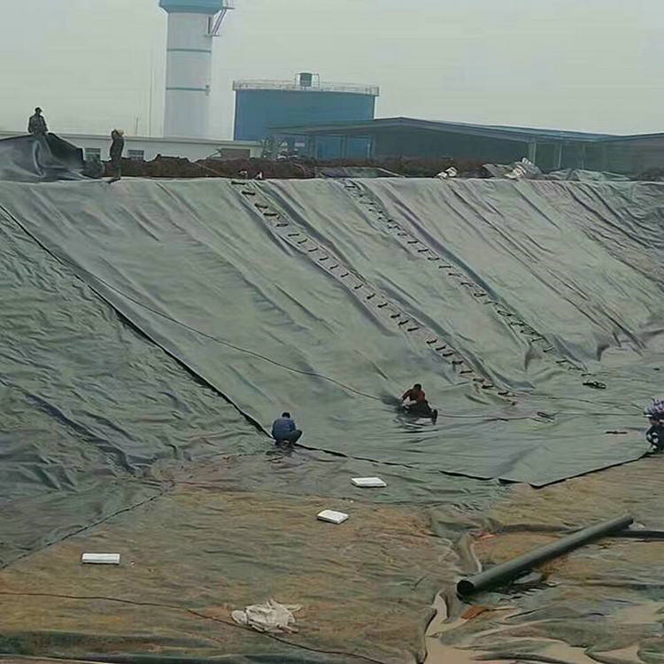 饮用水池土工膜 0.75mmHDPE土工膜性能稳定