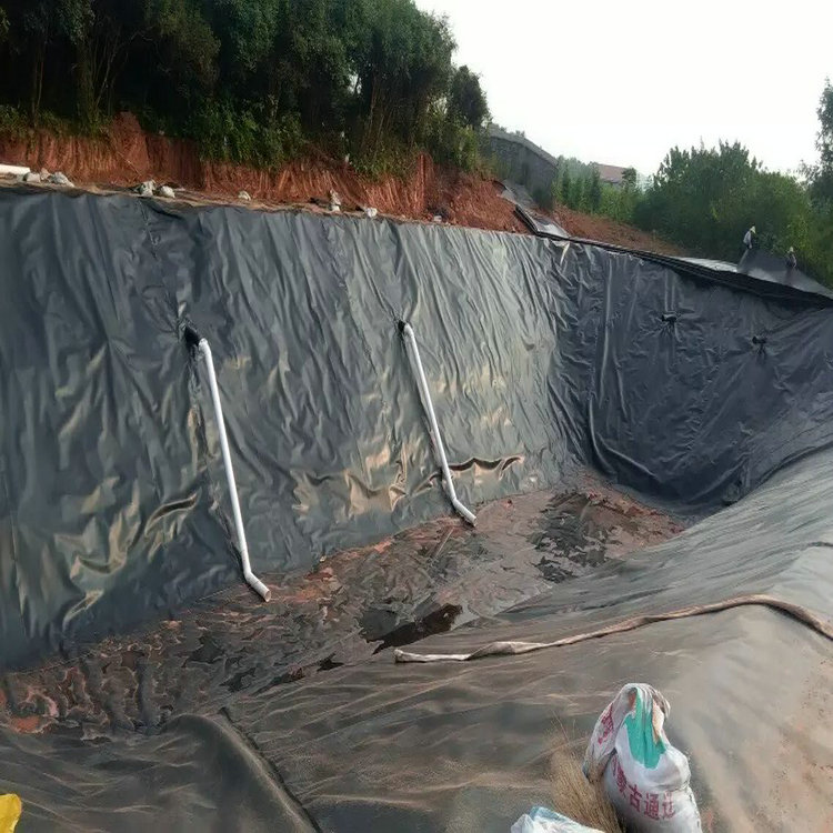 0.5mm人工湖防渗土工膜 鱼池土工膜厂家批发价