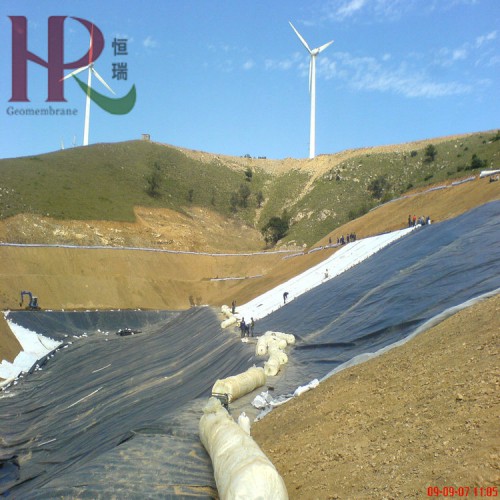 垃圾填埋场光面HDPE土工膜2.0mm库区防渗厂家