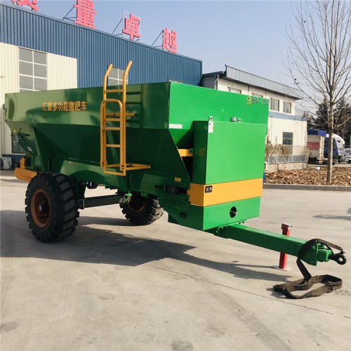 绞龙式撒粪机 大田湿粪撒粪车