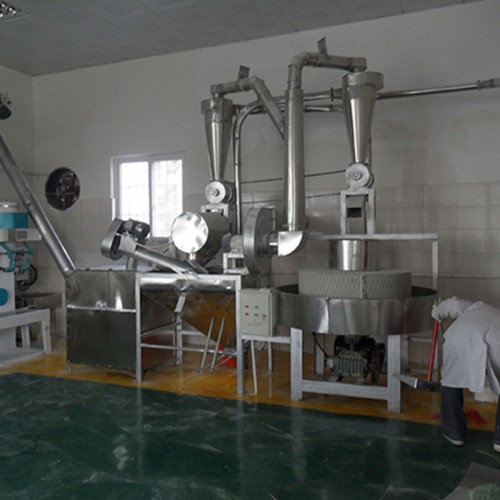 石磨面粉机  全自动石磨面粉机