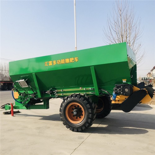 块状粪肥撒肥机 大田农用撒肥车 农家肥撒粪车