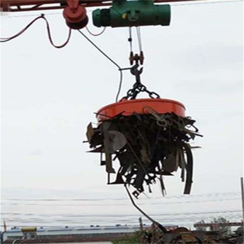 圆形电磁吸盘 吸废钢废铁电磁吸盘厂家直供