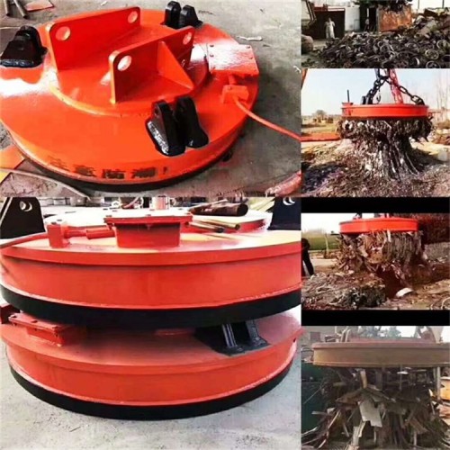 1米起重电磁铁电磁吸盘 废铁起重电磁铁