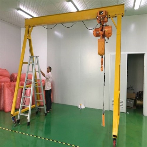 小型龙门吊 电动轨道可拆卸移动式小型龙门吊架