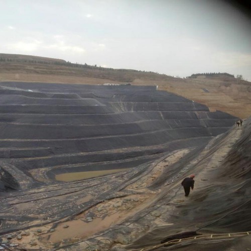 东营2.0mm单糙面HDPE防渗膜 防渗膜设备 耐酸碱HDPE土工膜价格