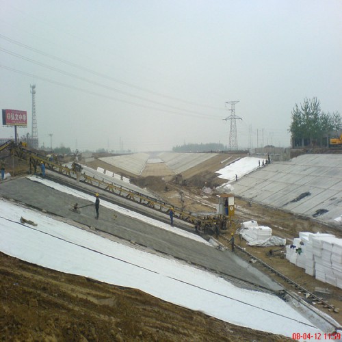 HDPE膜储灰坝基层防渗土工膜 景观湖防渗布 防渗膜渗水
