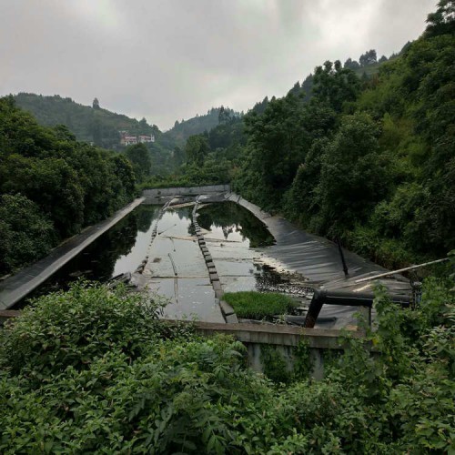 矿业洗选池HDPE防渗膜 长丝土工布厂家复合防渗膜