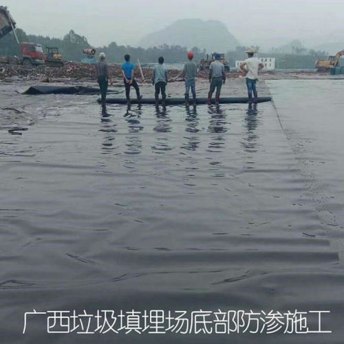 耀州养猪场1.0mm沼液池土工膜 膨润土防水毯厂家源头厂家