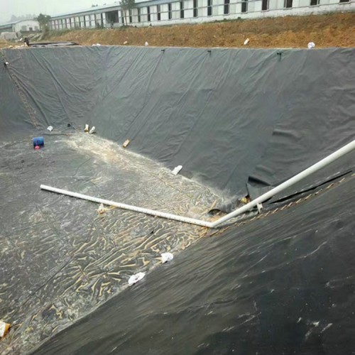 垃圾填埋专用双毛面HDPE土工膜 1.5mmHDPE土工膜生产厂家