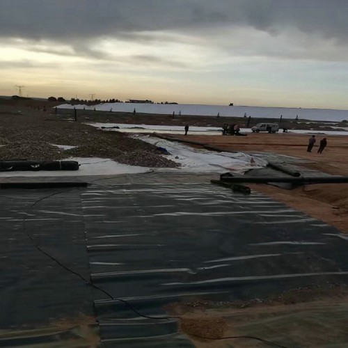 耐酸碱单毛面HDPE土工膜 1.9mm土工膜厂家批发