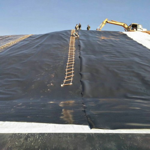 垃圾填埋场泥土覆盖HDPE土工膜 1.9mmHDPE土工膜性能稳定