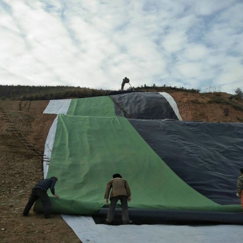 尾矿填埋场防渗用1.2mmHDPE土工膜可量尺定做