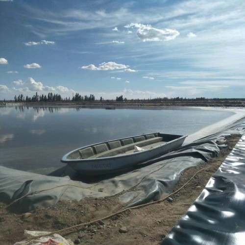 油田排水渠防渗1mm防渗膜 0.6mmHDPE土工膜优质商品