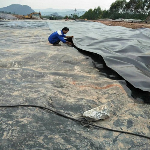 污水或废渣处理场防渗7米宽幅HDPE土工膜