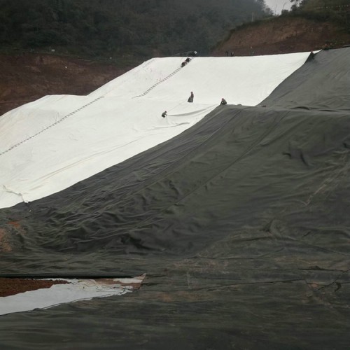 大庆养殖场氧化塘糙面HDPE土工膜 0.6mmHDPE防渗膜生产厂家