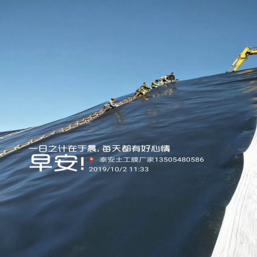 垃圾场调节池覆盖用2mmHDPE土工膜生产厂家