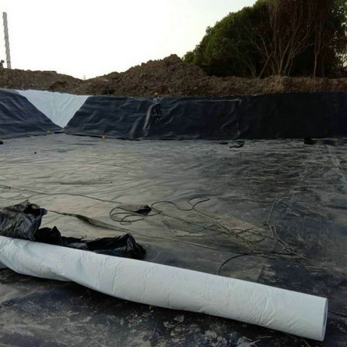 延安养猪场沼液池毛面HDPE土工膜 0.20mmHDPE防渗膜厂家批发价