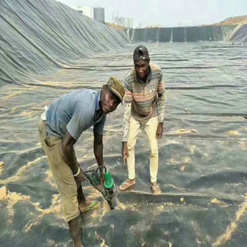 养猪场沼液池毛面HDPE防渗膜 0.25mm土工膜优质商品